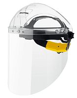 Защитный лицевой щиток Kraftool SPECTRA, 220х385мм, поликарбонат 2мм,храповик  картинка